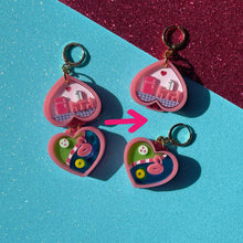 Load image into Gallery viewer, Split My Pocket World Earring!