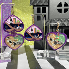 Load image into Gallery viewer, Beetlejuice Pocket World EARRINGS