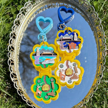 Load image into Gallery viewer, Yellowjackets Pocket World BAG CHARMS