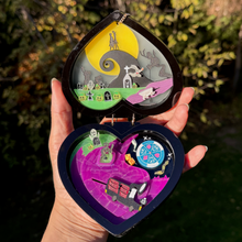 Load image into Gallery viewer, Halloweentown Pocket World Wall Hanging & Trinket Dish