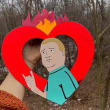 Load image into Gallery viewer, Rock of Love Bobby Mirrored Wall Hanging *MADE TO ORDER*