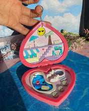 Load image into Gallery viewer, Pool Party Pocket World Wall Hanging & Trinket Dish