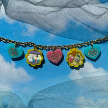 Load image into Gallery viewer, Slumber Party Pocket World Charm Necklace

