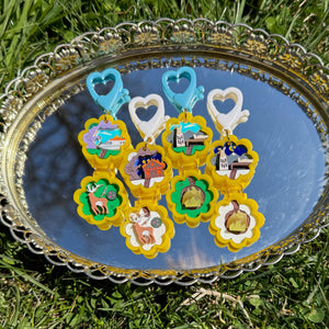 Mini Yellowjackets Pocket World BAG CHARMS