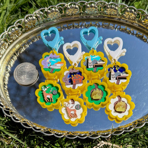 Mini Yellowjackets Pocket World BAG CHARMS