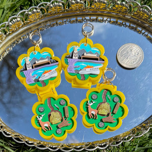 SUMMER Yellowjackets Pocket World EARRINGS