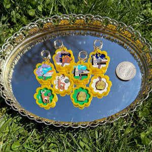 Mini Yellowjackets Pocket World EARRINGS