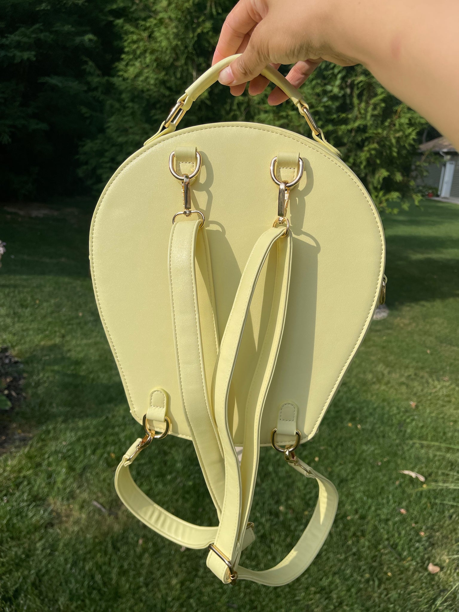 cream convertible backpack leather Ice Cream Truck Twooty Convertible Bag – Honey Hearted