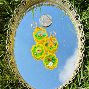 Mini Midsommar Pocket World EARRINGS