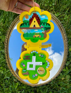 Midsommar Pocket World Wall Hanging & Trinket Dish *MADE TO ORDER*