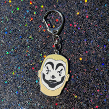 Load image into Gallery viewer, Juggalo Bobby Enamel Keychain
