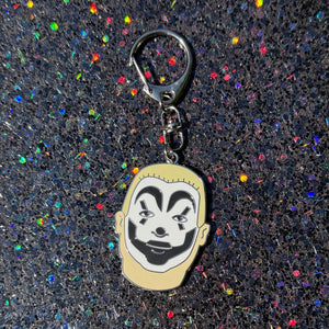 Juggalo Bobby Enamel Keychain