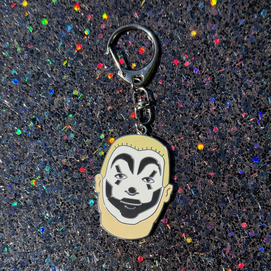 Juggalo Bobby Enamel Keychain
