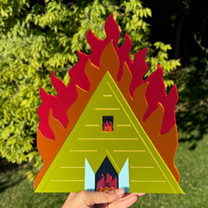 The Temple Mirror Wall Hanging *MADE TO ORDER*