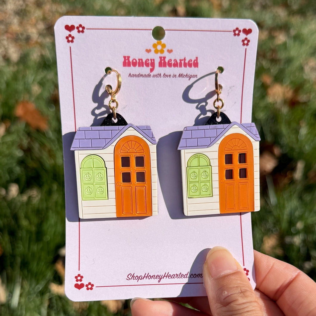 SECONDS Halloween Playhouse Earrings (Tan)