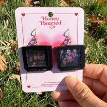 Load image into Gallery viewer, SECONDS Yellowjackets TVs Earrings (Multiple Options)
