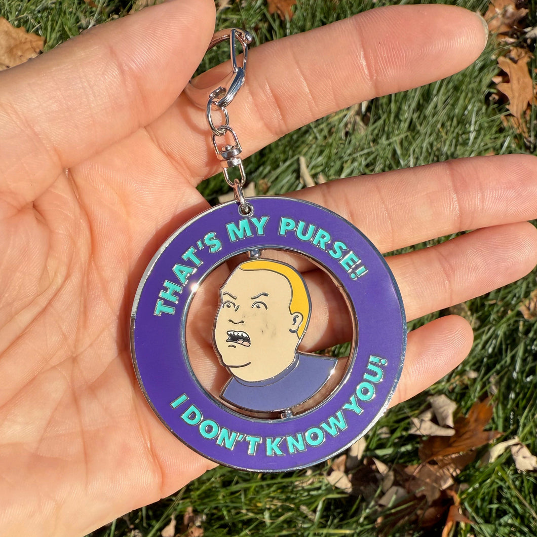 SECONDS IDKU Enamel Keychain (V1)