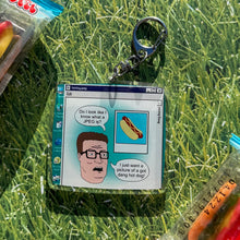 Load image into Gallery viewer, Got Dang Hot Dog Acrylic Keychain
