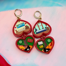 Load image into Gallery viewer, Mini Cottage Pocket World EARRINGS
