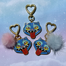Load image into Gallery viewer, Derpy Enamel Keychain *REVERSIBLE*

