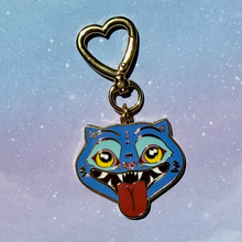 Load image into Gallery viewer, Derpy Enamel Keychain *REVERSIBLE*
