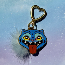 Load image into Gallery viewer, Derpy Enamel Keychain *REVERSIBLE*
