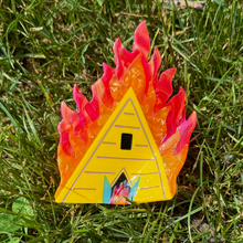 Load image into Gallery viewer, Midsommar Temple HAIR CLAW
