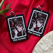 Load image into Gallery viewer, The Lovers Tarot Earrings
