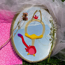 Load image into Gallery viewer, Mirror Bird Wall Hanging *MADE TO ORDER*
