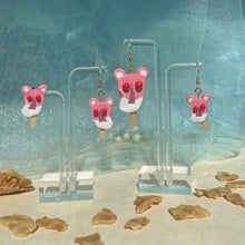 Load image into Gallery viewer, Pink Cat Fun Pop  - Single Earring

